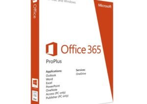 Office 365 Pro Plus account – levenslange licentie voor 5 apparaten, inclusief Word, Excel, PowerPoint en Outlook