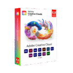 Adobe Creative Cloud All Apps licentie – 1 jaar toegang voor Windows en Mac, inclusief Photoshop, Illustrator en meer