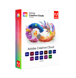 Adobe Creative Cloud All Apps licentie – 1 jaar toegang voor Windows en Mac, inclusief Photoshop, Illustrator en meer