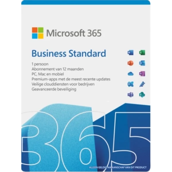 Microsoft Office 365 Business Standaard – Levenslang Account (5 apparaten)